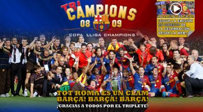 Copa, Liga y Champions!!!